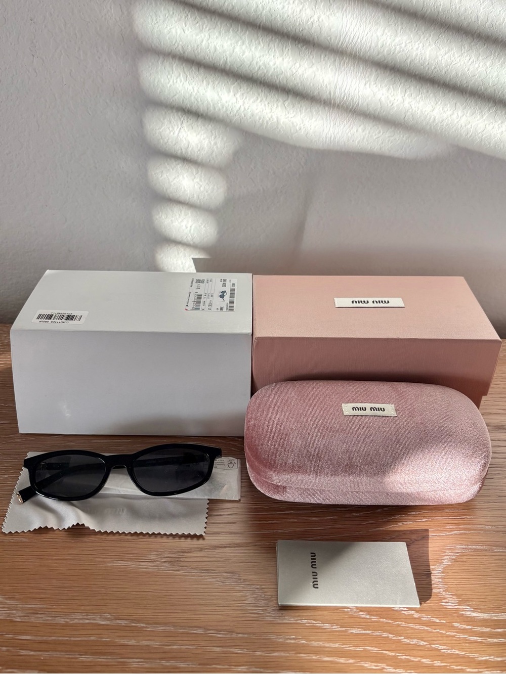 Miu Miu A06s Sunglasses with Accessories
